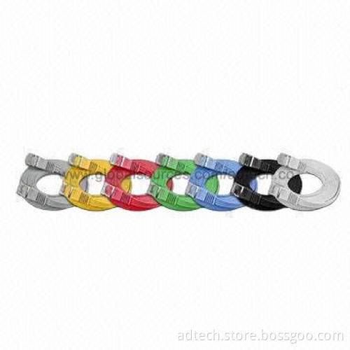 Cat5e/Cat6 UTP Flat/Slim Patch Cord with PVC Jacket, RoHS-marked